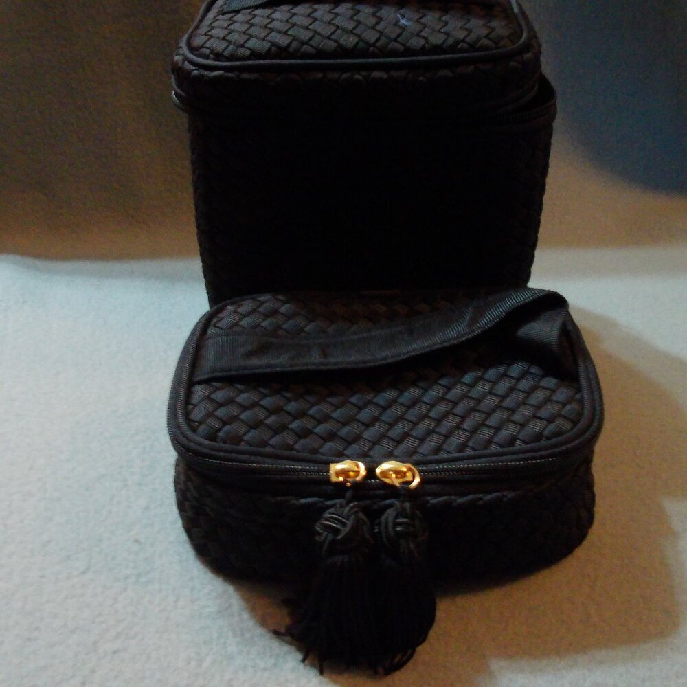 Americana 2pc Woven Travel Set- Cosmetics/toiletries/more